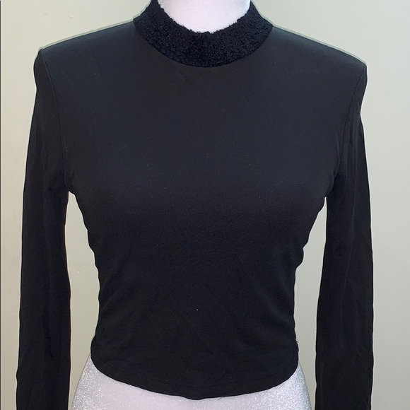 Bisou Bisou Paris collection zip up cropped shirt - Picture 8 of 8